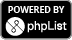 powered by phpList 3.6.7-RC1, &copy; phpList ltd